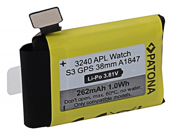 batteria per Apple Watch Serie 3 GPS 38mm A1847